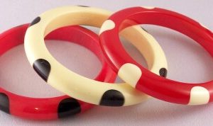 T54 Teresa wrap around 6 dot bangles