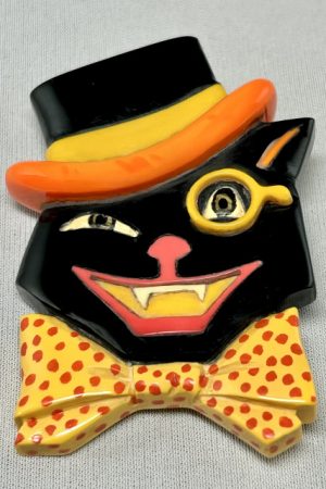 AB140 Brad Elfrink black Halloween cat