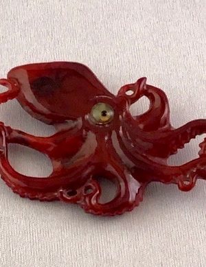 AB216 Elfrink octopus pin