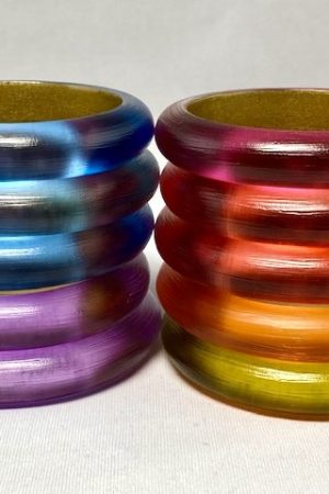 LG230 Medium smooth lucite bangles