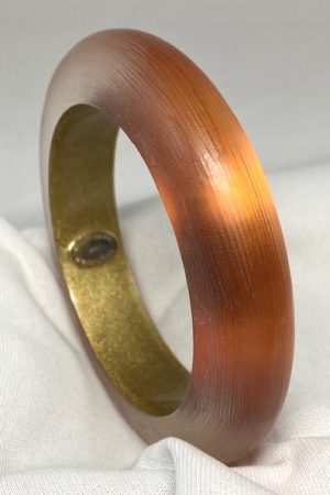 LG241 Alexis Bittar orange lucite bangle