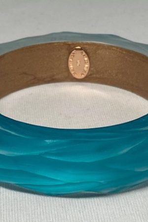 LG260 Alexis Bittar aquamarine lucite bangle