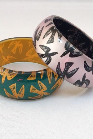 PO110 PONO The Sky in Flight resin bangles