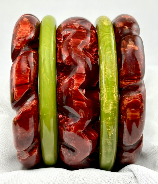 BB643 Black cherry bangles - Image 2